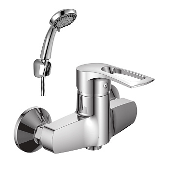Смеситель Rossinka T40-41 для душа, хром