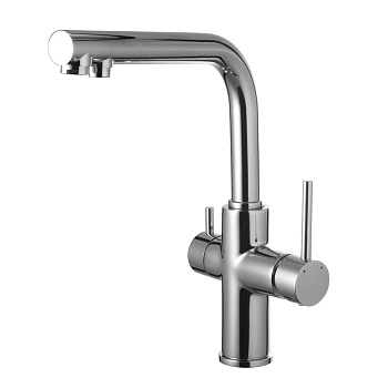 Смеситель Lemark Comfort LM3060C для кухни с подключением к фильтру, хром