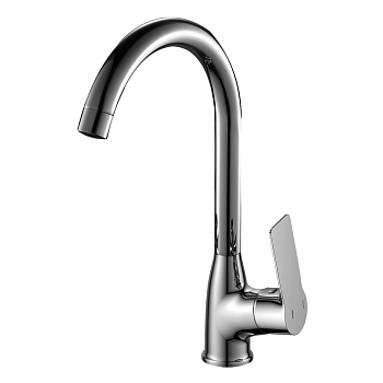 Смеситель Rossinka RS27-23 для кухни, хром