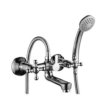 Смеситель Rossinka G02-83 для ванны, хром