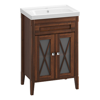 Тумба OPADIRIS Палермо 60, светлый орех (под раковину CeraStyle FRAME 60)