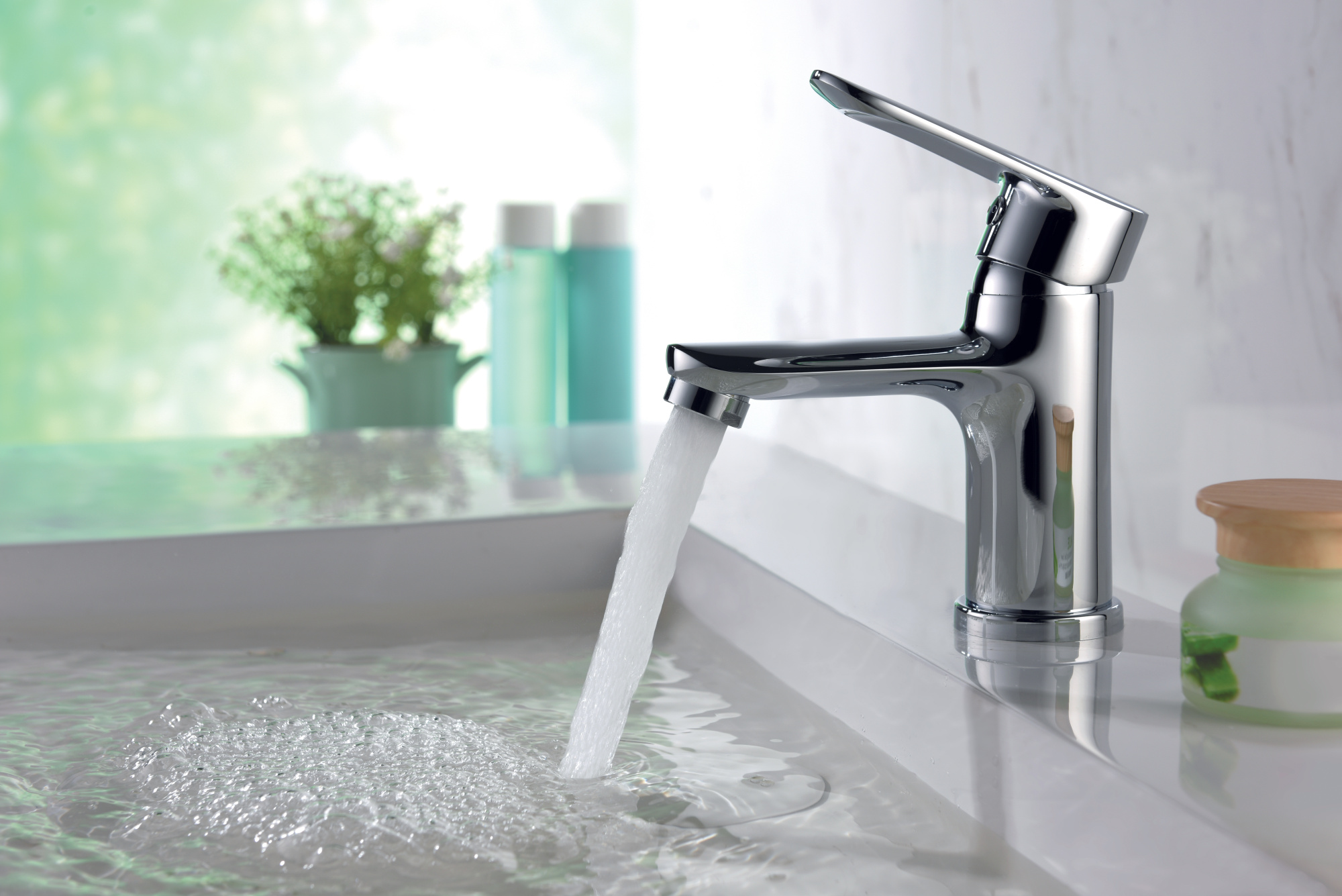 Смеситель Rossinka RS32-11 для раковины, хром