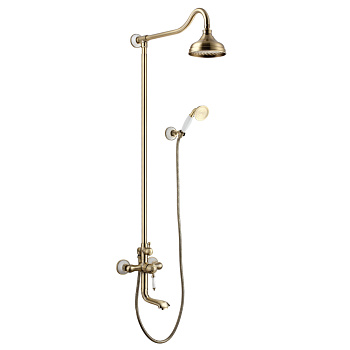 Смеситель Lemark Villa LM4862B для ванны и душа, бронза