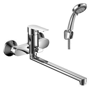 Смеситель Rossinka S35-33 для ванны универсальный, хром