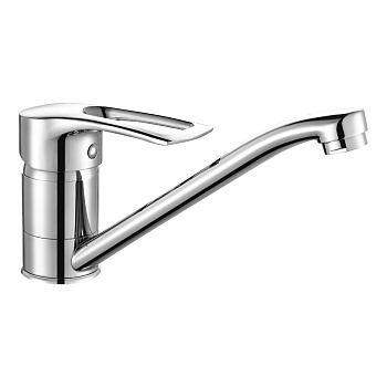 Смеситель Rossinka T40-21 для кухни, хром