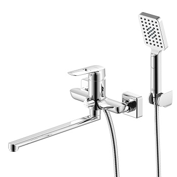 Смеситель Rossinka RS46-32 для ванны универсальный, хром