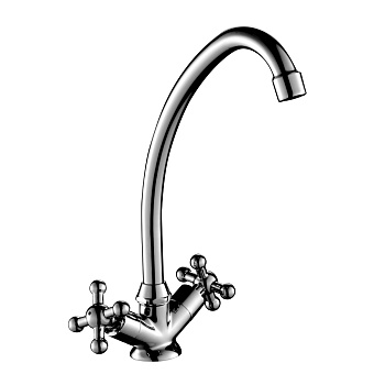 Смеситель Rossinka G02-71 для кухни, хром