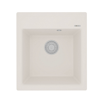 Мойка кухонная Lemark HANKA 450 врезная прямоугольная из кварцгранита, жасмин 