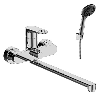 Смеситель Rossinka RS33-32 для ванны универсальный, хром