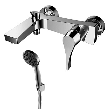 Смеситель Rossinka RS34-31 для ванны, хром