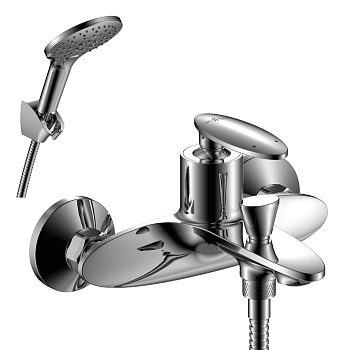 Смеситель Rossinka  RS30-31 для ванны, хром