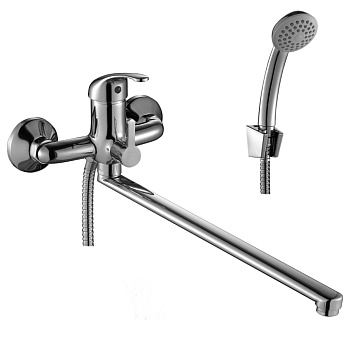 Смеситель Rossinka A35-32 для ванны универсальный, хром