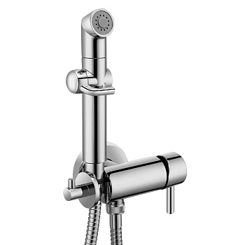 Смеситель Lemark Solo LM7166C с гигиеническим душем, встраиваемый, хром