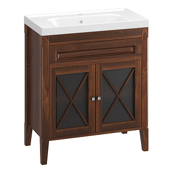 Тумба OPADIRIS Палермо 80, светлый орех (под раковину CeraStyle FRAME 80)