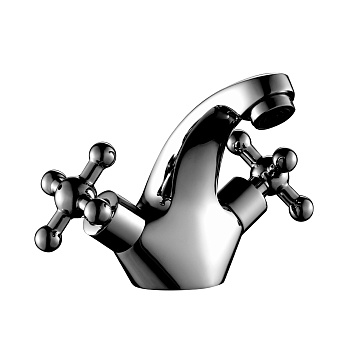 Смеситель Rossinka G02-61 для раковины, хром