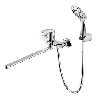 Смеситель Rossinka RS45-32 для ванны универсальный, хром