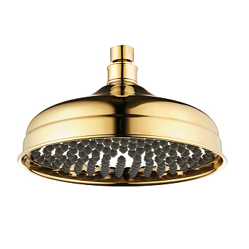 Душевая лейка Lemark LM8989G верхняя Ø204 мм, для серии Brava, золото