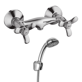 Смеситель Rossinka Q02-41 для душа, хром