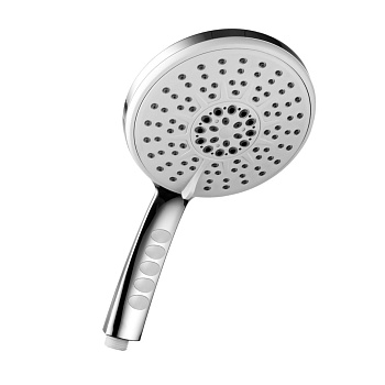 Душевая лейка Lemark LM0814C круглая 6-функциональная 150х300 мм, блистер, хром