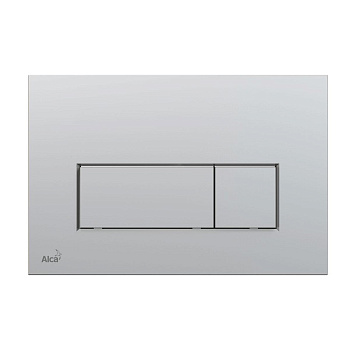 Кнопка управления AlcaPlast M572 для скрытых систем инсталляции, xром-мат