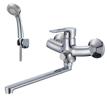 Смеситель Rossinka RS43-32 для ванны универсальный, хром