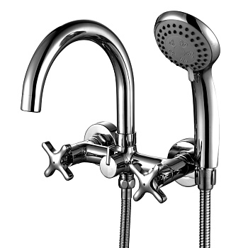Смеситель Rossinka RS39-83 для ванны, хром