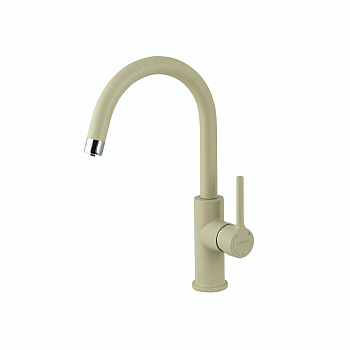 Смеситель Lemark COMFORT LM3073PBG для кухни с подключением к фильтру питьевой воды, бежевый