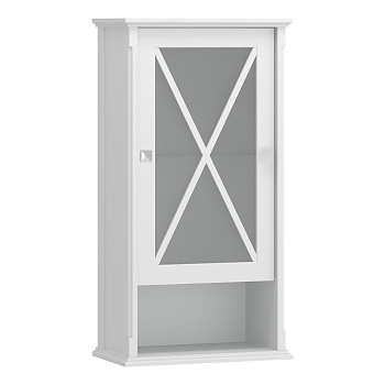 Шкаф OPADIRIS Палермо 46, белый матовый, подвесной, 1-створч., правый