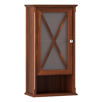 Шкаф OPADIRIS Палермо 46, светлый орех, подвесной, 1-створч., левый