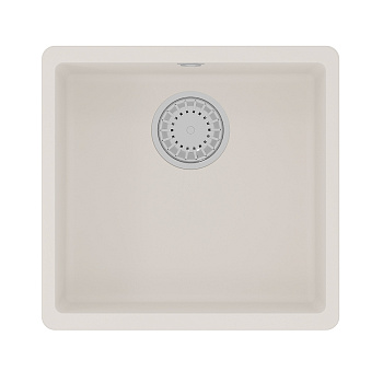 Мойка кухонная Lemark SINARA 440-U подстольного монтажа из кварцгранита, жасмин 