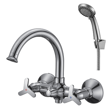 Смеситель Rossinka RS40-83 для ванны, хром