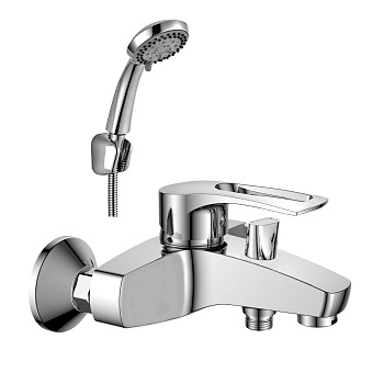 Смеситель Rossinka T40-31 для ванны, хром