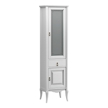 Пенал OPADIRIS Лоренцо, белый матовый, левый