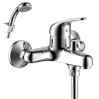 Смеситель Rossinka Y40-30 для ванны, хром