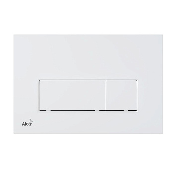 Кнопка управления AlcaPlast M576 для скрытых систем инсталляции, белый-мат