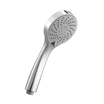 Душевая лейка Lemark LM0813C круглая 3-функциональная 100х251мм, блистер, хром