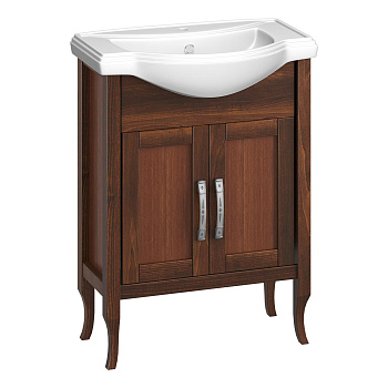 Тумба OPADIRIS Мираж 65, светлый орех (под раковину Kirovit Классик 65)