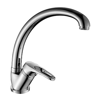 Смеситель Rossinka B35-25 для кухни, хром